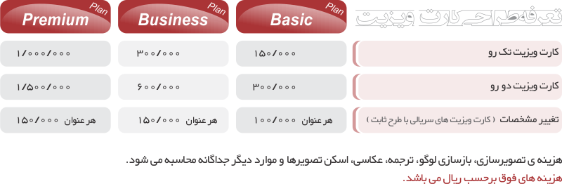 jcar کارت ویزیت , قیمت طراحی کارت